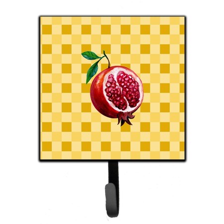 Jensendistributionservices Sliced Pomegranate on Basketweave Leash or Key Holder MI1655241